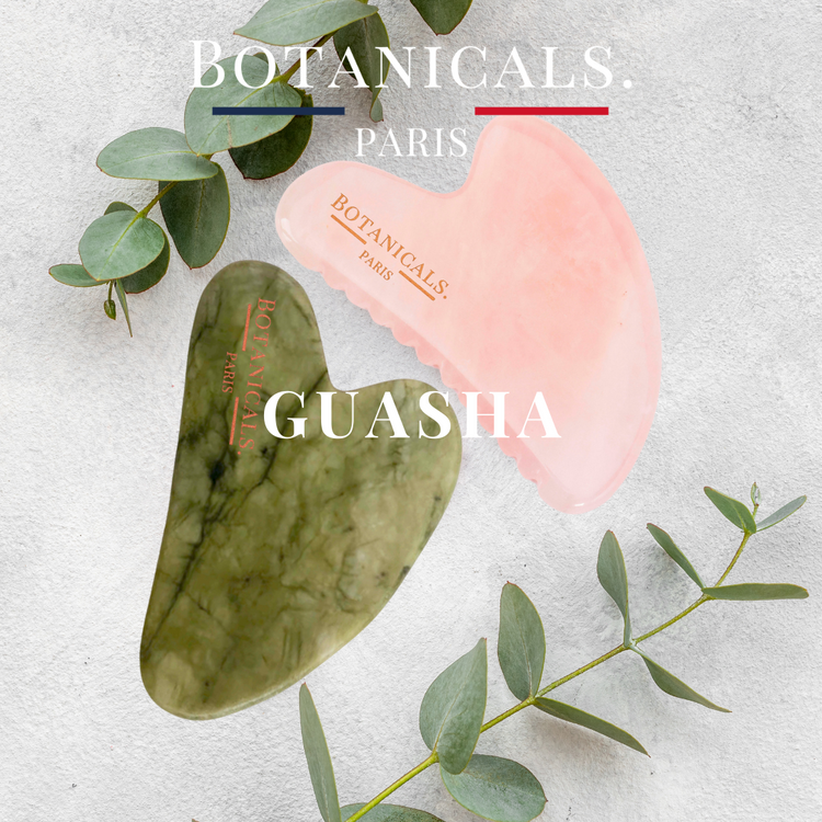 Guashas en roches naturelles semi-précieuses