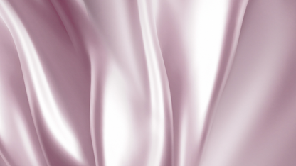 Drap en soie de murier rose légèrement plié