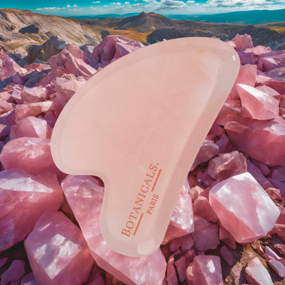 Guasha en Quartz Rose